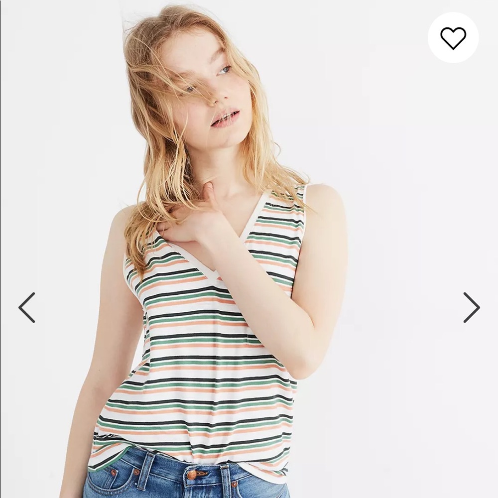 Madewell Vneck Tank Top